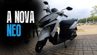 Nova NEO 125  Pequena leve e futurista [upl. by Sadirah]