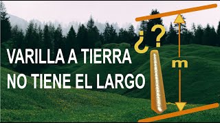 ¿QUÉ PASA SI LA VARILLA A TIERRA NO TIENE LOS METROS DE PROFUNDIDAD REQUERIDOS [upl. by Hyman]