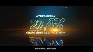 Promo Atresmedia quotGrupo líder en Televisión 2021quot [upl. by Nonregla]