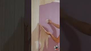 Haz esto para quitar el papel de la pared facil⚠️ tips bricolage bricolaje diy haslotumismo [upl. by Ecitnirp]