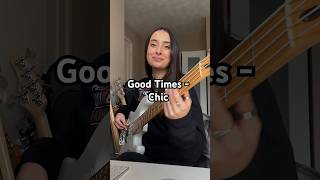 Good Times  Chic Bass Cover [upl. by Seligmann]