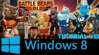 Battle Bears Gold PC Tutorial Vid 2016 [upl. by Kenison]