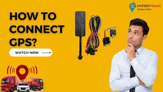 How to Connect GPS Tracker with and without relay [upl. by Trust]