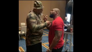 Shannon Briggs amp Rampage Jackson Full Confrontation [upl. by Burk566]