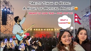 ARIJIT SINGH’S spectacular show in Nepal😍 sampada sigdel [upl. by Ingeberg]