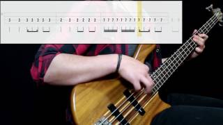 Black Sabbath  NIB Bass Cover Play Along Tabs In Video [upl. by Laitselec828]