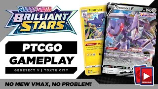 Whats a Mew VMAX We Attacking With Genesect V Today PTCGO [upl. by Pooley570]