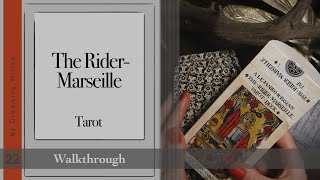 Artisan The RiderMarseille tarot  Walkthrough [upl. by Wallraff]