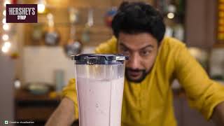 HERSHEYS Syrup Festive Delights with Chef Ranveer Brar Cranberry Almond Shake [upl. by Ermeena]