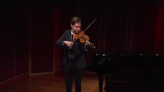 Telemann Fantasia for Violin No 10 Jason Issokson Violin [upl. by Eamon]