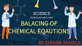 BALANCING OF CHEMICAL EQUATIONS BY FREQUENCY NUMBER METHOD BY SHIVAM SHUKLA  chemistry [upl. by Barbaraanne432]