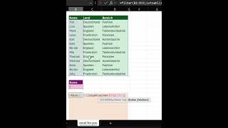 Nach bestimmten Text in Tabelle suchen🔥exceltips exceltricks excel microsoftexcel exceltutorial [upl. by Initof]