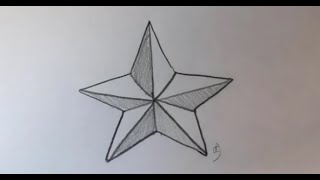 Come disegnare una stella perfetta [upl. by Edrahs]