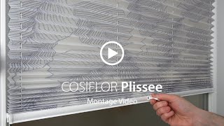 Montage des Cosiflor VS2 Plissees mit GelenkKlebeplatten [upl. by Whitby799]