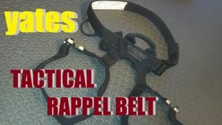 Tactical Rappel Belt amp Demo [upl. by Parthenia]