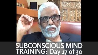 Dr Pillais Free Subconscious Mind Training Day 17 of 30 [upl. by Novak977]