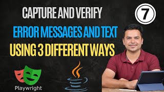 How To Verify Text In Playwright  Error Messages In Playwright  Playwright Java Tutorial [upl. by Letnahs230]