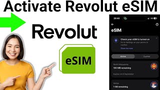 How To Activate Revolut eSIM 2025  Full Guide [upl. by Ahsilak]