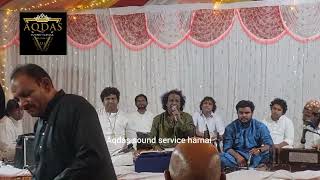 Riyaz Warsi New Qawwali gazal 2024 mohabbat karne wale aapke jaise aqdas sound service harnai 96737 [upl. by Fran]