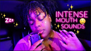 ASMR 💓✨INTENSE mouth sounds w the tascam 🤤✨your brain WILL melt FAST omg 💓✨ [upl. by Anes]