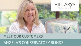 Hillarys Reviews  Angelas conservatory blinds [upl. by Anehta]