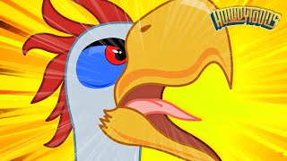 TITANIS THE TERROR BIRD  Terror Bird Song  Prehistorica from Howdytoons [upl. by Aicilav39]