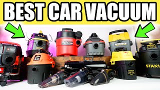 Best CAR Vacuum 2024  Vacuum Wars  Wet  Dry Vac  Shop Vac COMPETITION [upl. by Aihsemot]