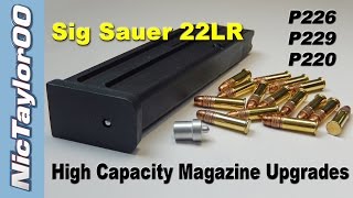 Sig Sauer Hi Capacity Magazine Upgrade Install Instructions [upl. by Aral132]