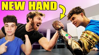 I built this YouTuber a Bionic Hand [upl. by Elliven]