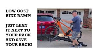 Low Cost Ramp for your EBike Rack [upl. by Maya]