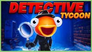 Fortnite DETECTIVE TYCOON DOUBLE XP CODE MYTHIC DETECTIVE UNLOCKED REBIRTH VAULT OPENED [upl. by Norahs]