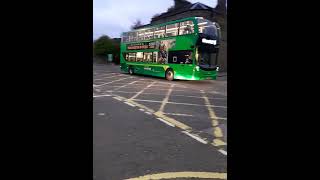 Xplore Dundee Enviro 400mmc 8904 in Broughty Ferry operating route 5 to Ninewells Hospital [upl. by Silvano650]