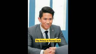 Prince of Brunei in Smart Formal Attire  Prince Mateen is Amazing and So Adorable in All Aspect [upl. by Feodore]