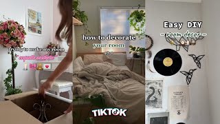 DIY Aesthetic room decor ideas for Beginners Tiktok compilation ✨ [upl. by Pax863]