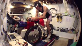 TT bike on Rollers basic skills [upl. by Felt232]