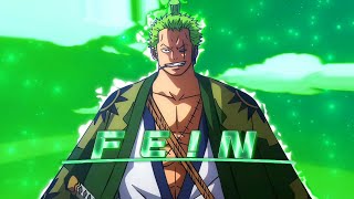 Roronoa Zoro  FEN EDIT  AMV Edit  Alight Motion 📱 [upl. by Narih248]