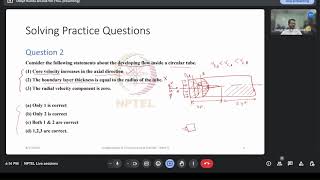 NPTEL LIVE SESSIONS  Fundamentals of Convective Heat Transfer  Week 5 [upl. by Lsiel]