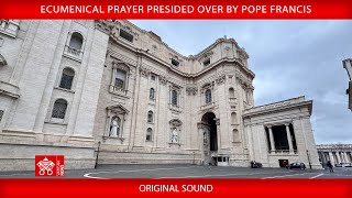 Ecumenical Prayer presided over by Pope Francis October 11 2024 [upl. by Neltiac]