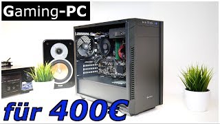 350€  400 EURO GAMING PC 2018  Review amp Test   Ryzen 3 2200G OC amp Aufrüstoptionen  4K [upl. by Barbour]