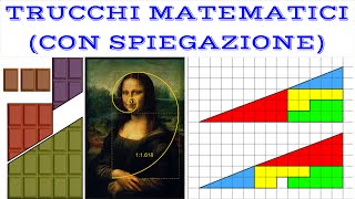 TRUCCO MATEMATICO INCREDIBILE CON SPIEGAZIONE  Giochi Matematici e Sequenza di Fibonacci [upl. by Hillie]