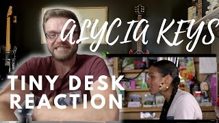 ALYCIA KEYS  TINY DESK  REACTION [upl. by Ahsekal303]