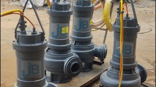 Heavy duty Sludge pumps JB PUMPS Model  JBSL2506 [upl. by Ahselat464]