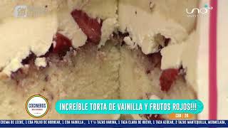 TORTA DE VAINILLA Y FRUTOS ROJOS [upl. by Arahc]