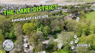 LAKE DISTRICT Eskdale Steam Railway Ravenglass Camping and Caravanning Club Site Ep5 [upl. by Spatola]