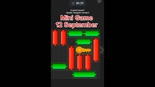 Mini Game Today 12 September Hamster Kombat How To Solve Mini Game Puzzle in Hamster Kombat SOLVED [upl. by Julina29]