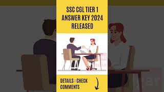 SSC CGL Answer Key 2024  SSC CGL Tier 1 Answer Key 2024 Released  ssccgl2024 [upl. by Cori]