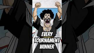 Every Tournament Winner in Dragon Ball [upl. by Onra893]