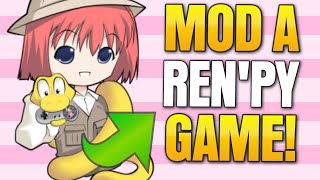 How to Decompile RPYC amp Mod RenPy Games StoryDialogueText Modding [upl. by Atalanta]