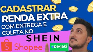 COMO FAZER RENDA EXTRA COM ENTREGA E COLETA PARA SHOPEE SHEIN E PEGAKI  SEJA UM ENTREGADOR [upl. by Zacharias]