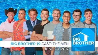 Big Brother 19  Cast Preview  Men [upl. by Steinberg]